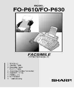 Sharp Fax Machine FO-P610FO-P630-page_pdf